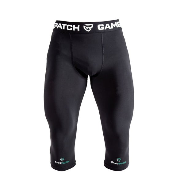 Gamepatch  3/4  Compression Tights (26) -  3/4 Kompressiohousut  - Musta
